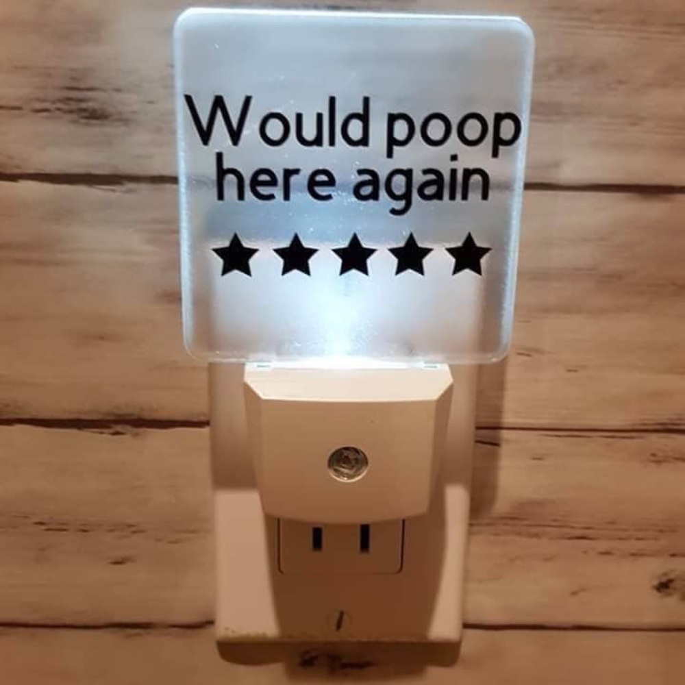 Bathroom night light